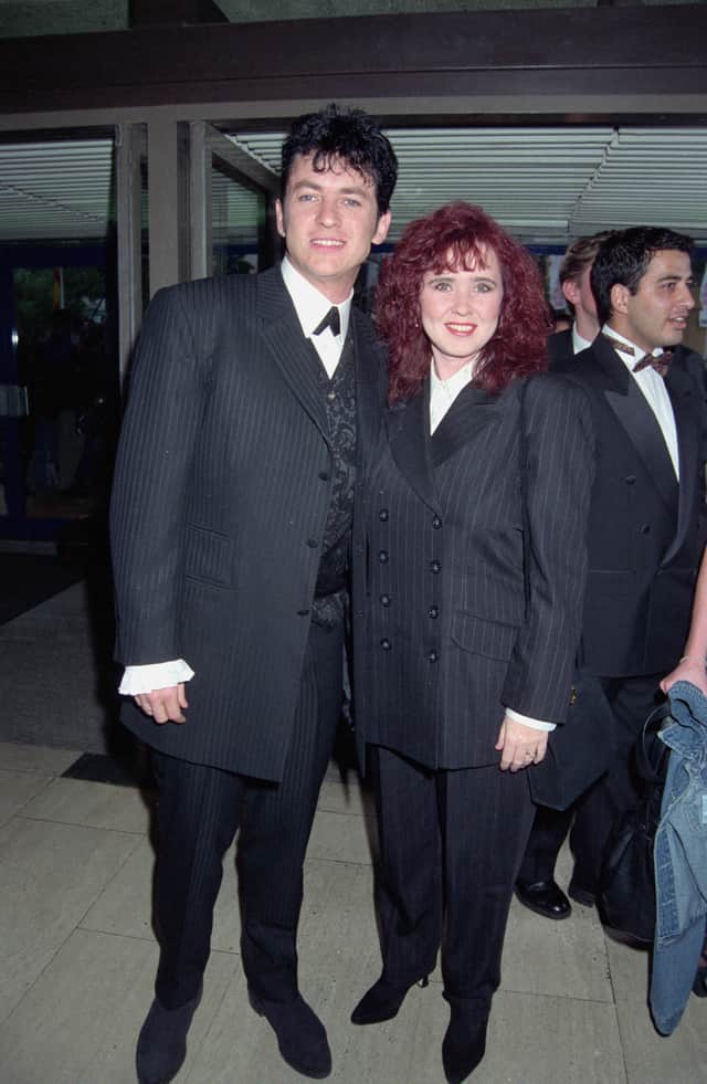 Coleen and ex-husband Shane Richie at the UK National Television Awards in in 1995. (Photo by Dave Benett/Hulton Archive/Getty Images)