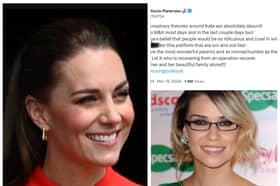 Kevin Pietersen wades in on Kate Middleton rumours. Credit: X/Kevin Pietersen/PA Wire