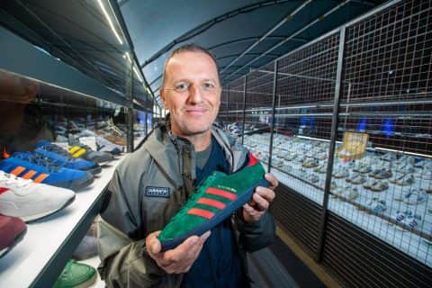 Gary with his famous creation, the Spezial.