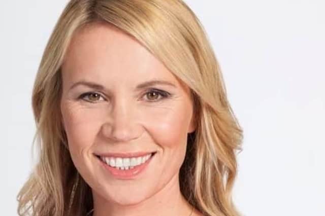 The late BBC weather presenter, Dianne Oxberry