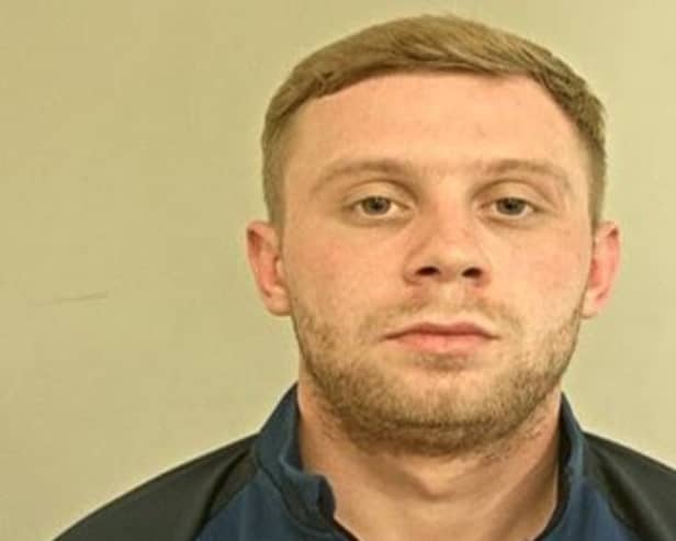 Dale Thomason, 29, was sentenced to eight years and four months (Credit: Lancashire Police)