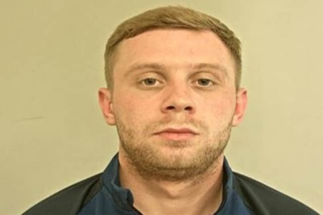 Dale Thomason, 29, was sentenced to eight years and four months (Credit: Lancashire Police)