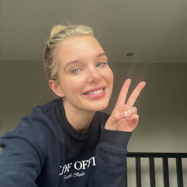 Helen Flanagan pictured in an Instagram post on March 27. In the caption she revealed her recent mental health struggles. Credit: 
hjgflanagan on Instagram