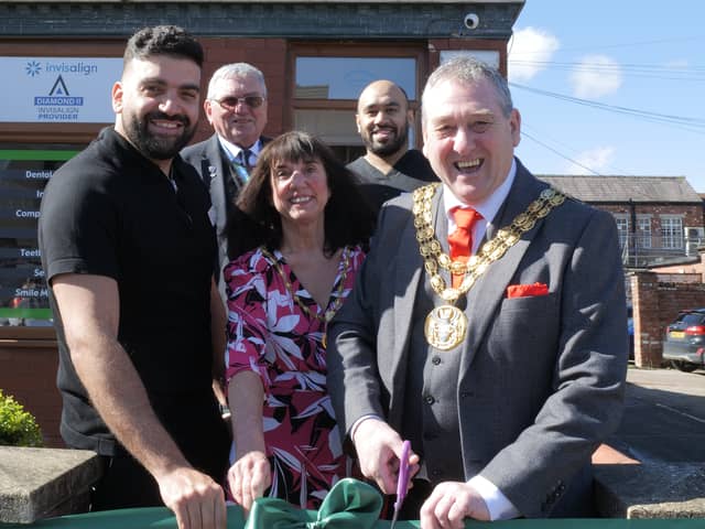 The reopening of Synergy Dental Clinic, Leyland