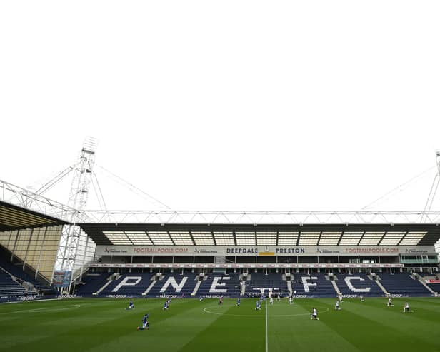Preston North End have a lunch-time kick-off against Coventry City. The EFL Championship gets back underway this weekend. (Image: Getty Images)