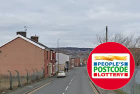 Residents on a street in Blackburn celebrated after scooping £1,000 on the People's Postcode Lottery (Credit: Google)