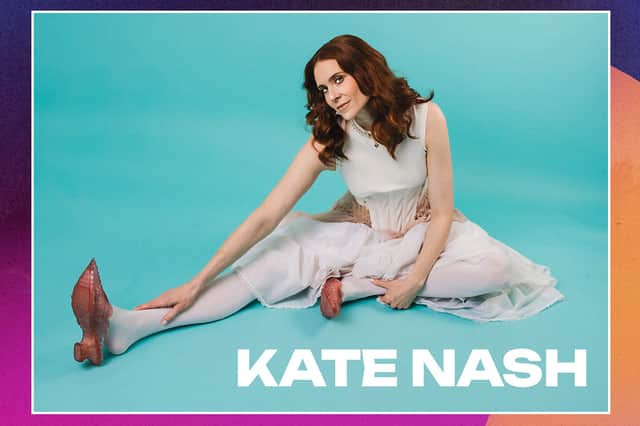 Platinum selling Kate Nash who will be headlining Oak Fest this year.