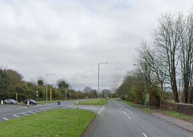 Kirkham Bypass was closed following a crash (Credit: Google)