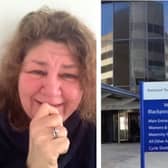 Actress Cheryl Fergison had to spend 24 hours at Blackpool Victoria Hospital and says the NHS system is broken.