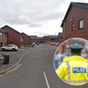 The car was deliberately driven at the officer on Fred Pickering Place in Blackburn (Credit: Google)