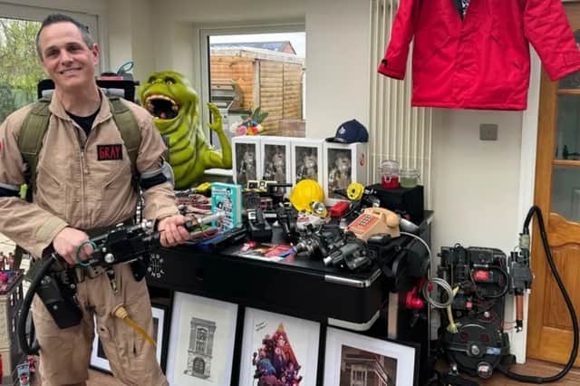 Ghostbusters superfan Simon Gray from Preston plays an extra in the new film.
