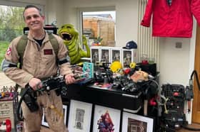 Ghostbusters superfan Simon Gray from Preston plays an extra in the new film.