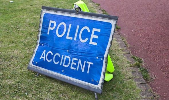 The crash happened on Blackpool Road, close to Kirkham Grammar School, at around 11.30am on Friday (April 5)