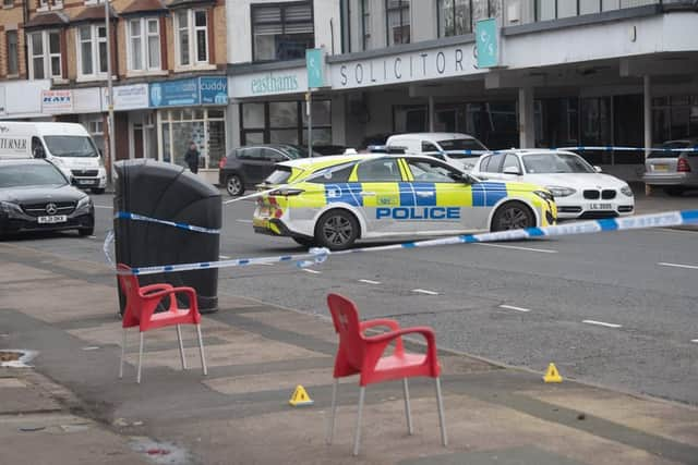 A man was deliberately knocked off an e-bike at the junction of Durham Road and Church Street