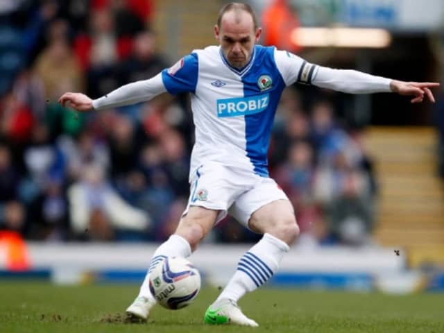 Danny Murphy playing for Blackburn Rovers