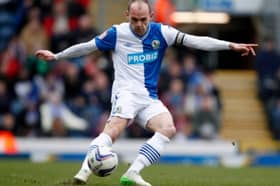 Danny Murphy playing for Blackburn Rovers