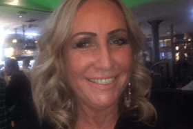 Lisa Kelsall, 52, was killed after she was struck by a white Citroen Relay van an the M62 slip road on the M6. (Credit: Cheshire Police)