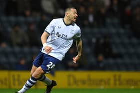Milutin Osmajic inspired Preston North End to victory over Huddersfield Town. (Image: CameraSport - Dave Howarth)