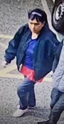 The 57-year-old is described as 5ft 4in tall, of slim build, with red hair (Credit: Lancashire Police)