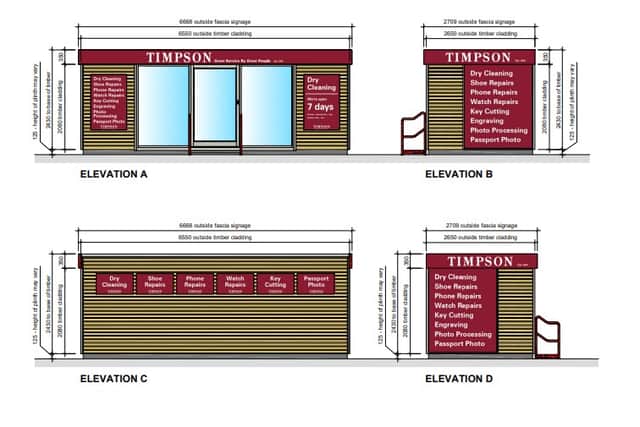 How the Timpson's pod would look.