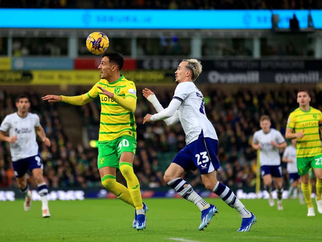 Preston North End and Norwich City meet at Deepdale in the Sky Bet Championship. Injury updates on Dimitris Giannoulis, Liam Millar and more. (Photo by Stephen Pond/Getty Images)