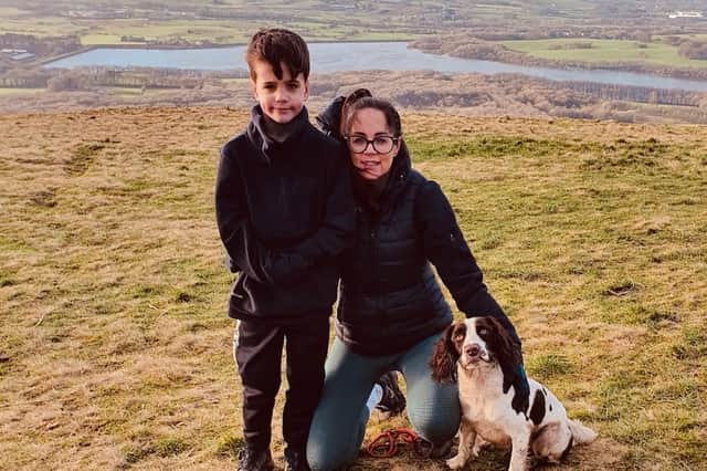 Vinnie's mum Nikki said her son is the 'most adventurous little boy and will try absolutely anything even though he might struggle with his hand, he still has a go'.