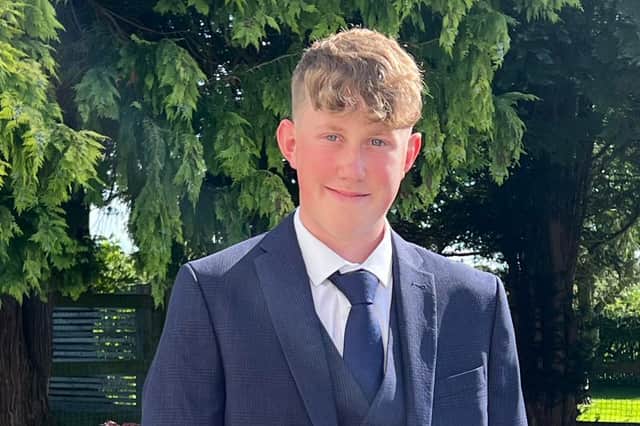 Ellis Gibbs, 17, sadly died after a crash involving his motorbike and a Toyota Aygo car in Garstang Road, Catterall