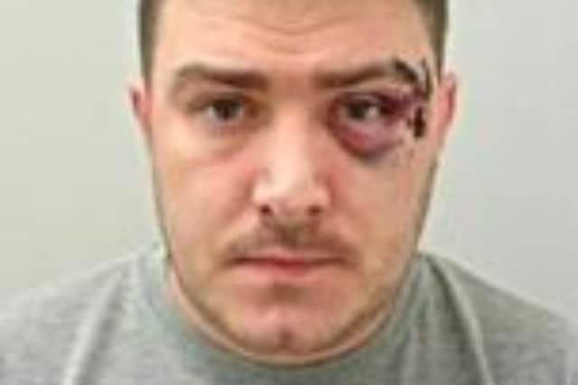David Irwin was jailed for 14 months after leading police on a pursuit through Burnley (Credit: Lancashire Police)