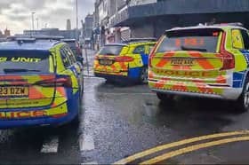 The huge police response in Havelock Street, Blackpool