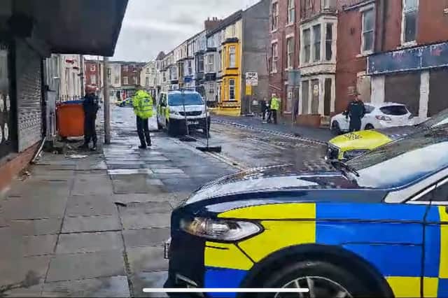 Watch police swoop on Havelock Street, Blackpool after suspected XL Bully dog attack
