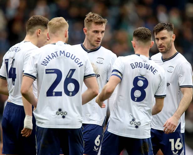 Preston North End suffered a 1-0 defeat to Norwich City at Deepdale. The Championship team of the week has been named based on the performances at the weekend. (CameraSport - Rich Linley)