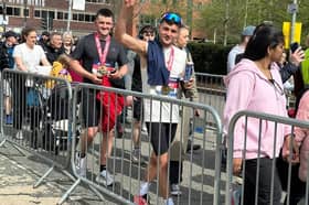 Reece Brown who only started running 6 months ago has won the Liverpool half marathon with a time of one hour and 16 minutes.