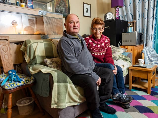 Katie Coyne, 60, and husband Richard, 64, said the £57,000 energy bill from British Gas is “beyond a joke”. 