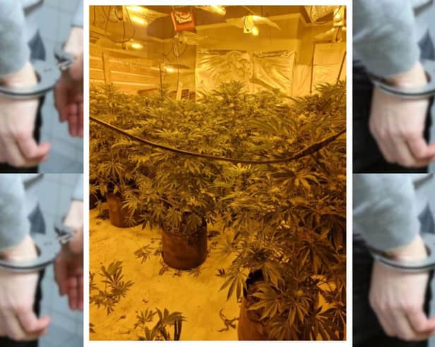 Lancashire Police have arrested a man on suspicion of Cannabis cultivation
