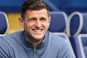 John Mousinho is the head coach at Portsmouth. He is on his way back to the Championship