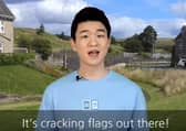Korean Billy on his YouTube channel explaining Lancashire words and phrases