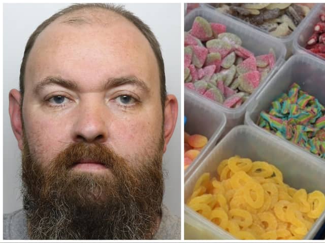 Grant used a tuckshop at his home to get close to two young girls before sexually assaulting them. (pics by National World)