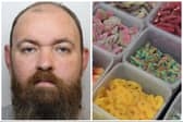 Grant used a tuckshop at his home to get close to two young girls before sexually assaulting them. (pics by National World)