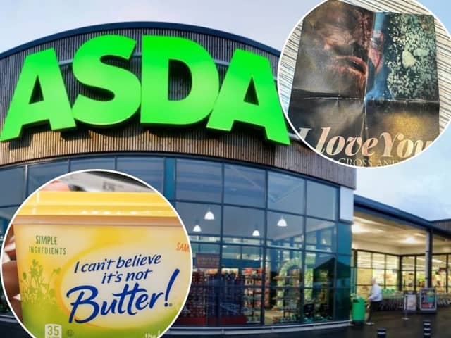 The ghoulish image of a crucified Jesus was found hidden inside a tub of butter in Asda, Chorley