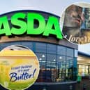 The ghoulish image of a crucified Jesus was found hidden inside a tub of butter in Asda, Chorley