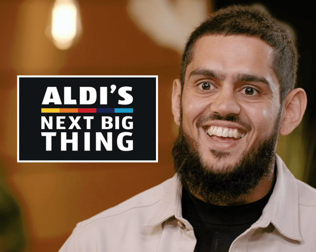 Yasir and his business Cluster Club were named winners of Aldi's Next Big Thing.