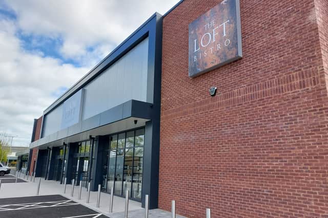 The Loft Bistro is located at the new Loom Loft store at the Docklands in Preston.