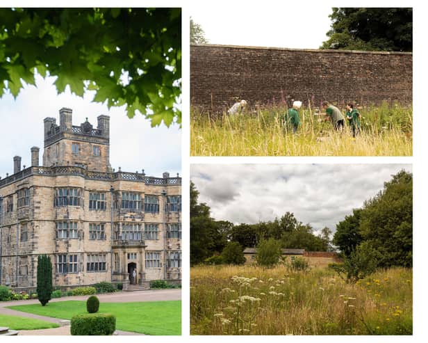 Gawthorpe Hall and its walled garden