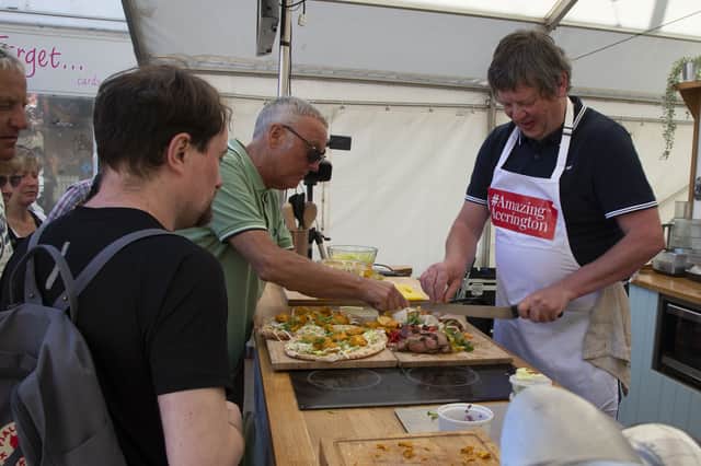 Local Chef Paul Fox will be once again cooking a special dish in the main cooking demonstration area.