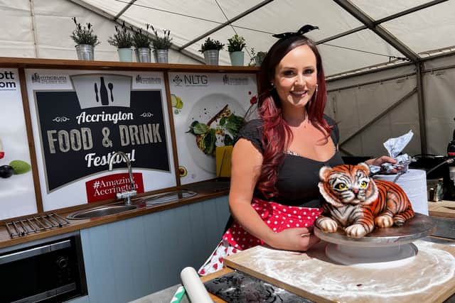 Molly Robbins will return as compere of the Accrington Food Festival for the third year running.