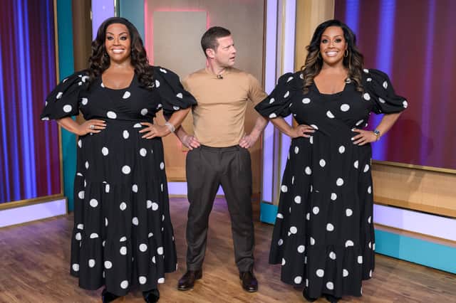 The TV presenter was left speechless as she presented Friday’s episode of This Morning alongside co-host Dermot O’Leary.