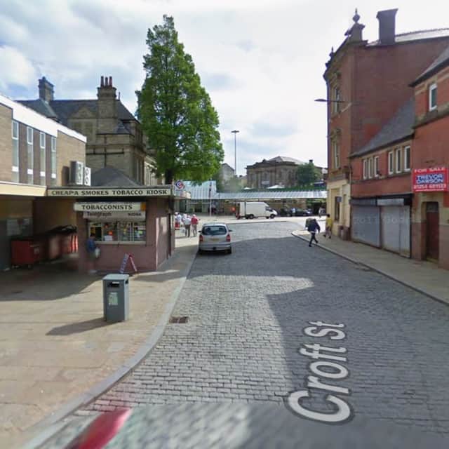 Police released a statement on Saturday saying that they closed off Croft Street in the town due to an incident at Market Hall.