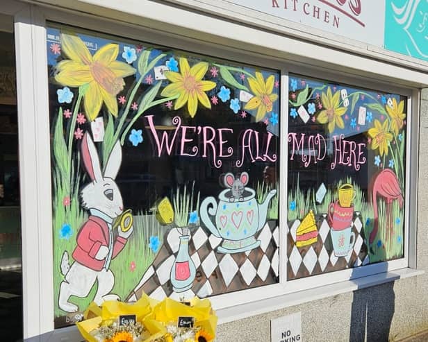 The customer paid a heartwarming tribute to Annie's Kitchen in Leyland. 