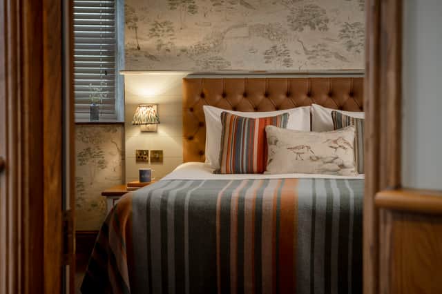 Combining soft hues and a mix of fabrics, each room is filled with characterful details.