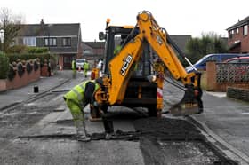 A previous round of resurfacing work in Chorley, carried out by Lancashire County Council - but could the district's own local council do better?